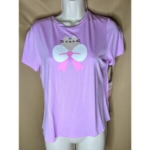 Unique Vintage x Pusheen Short Sleeve Tee Shirt L 10-12 NWT
